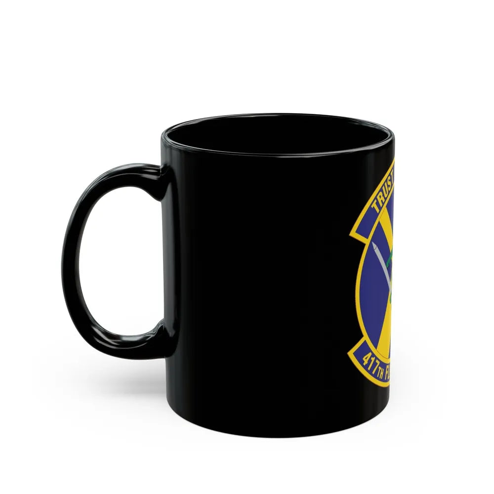 417th Flight Test Squadron (U.S. Air Force) Black Coffee Mug-Go Mug Yourself