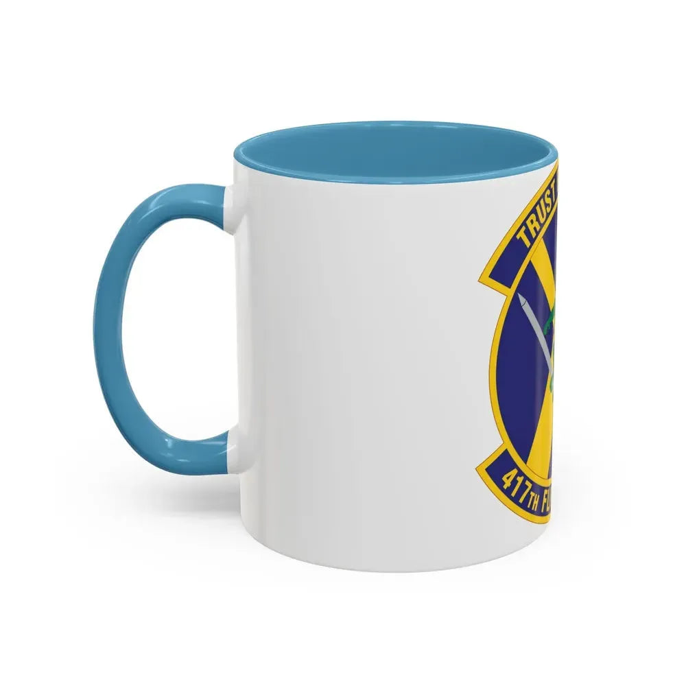 417th Flight Test Squadron (U.S. Air Force) Accent Coffee Mug - Go Mug Yourself