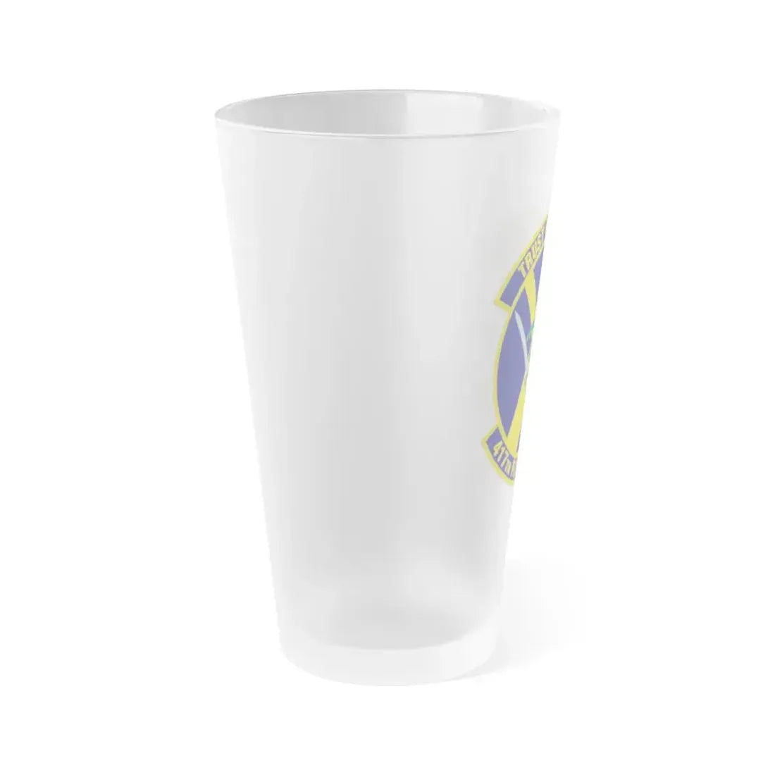 417th Flight Test Squadron (U.S. Air Force) Frosted Pint Glass 16oz - Go Mug Yourself
