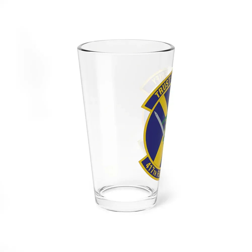 417th Flight Test Squadron (U.S. Air Force) Pint Glass 16oz - Go Mug Yourself