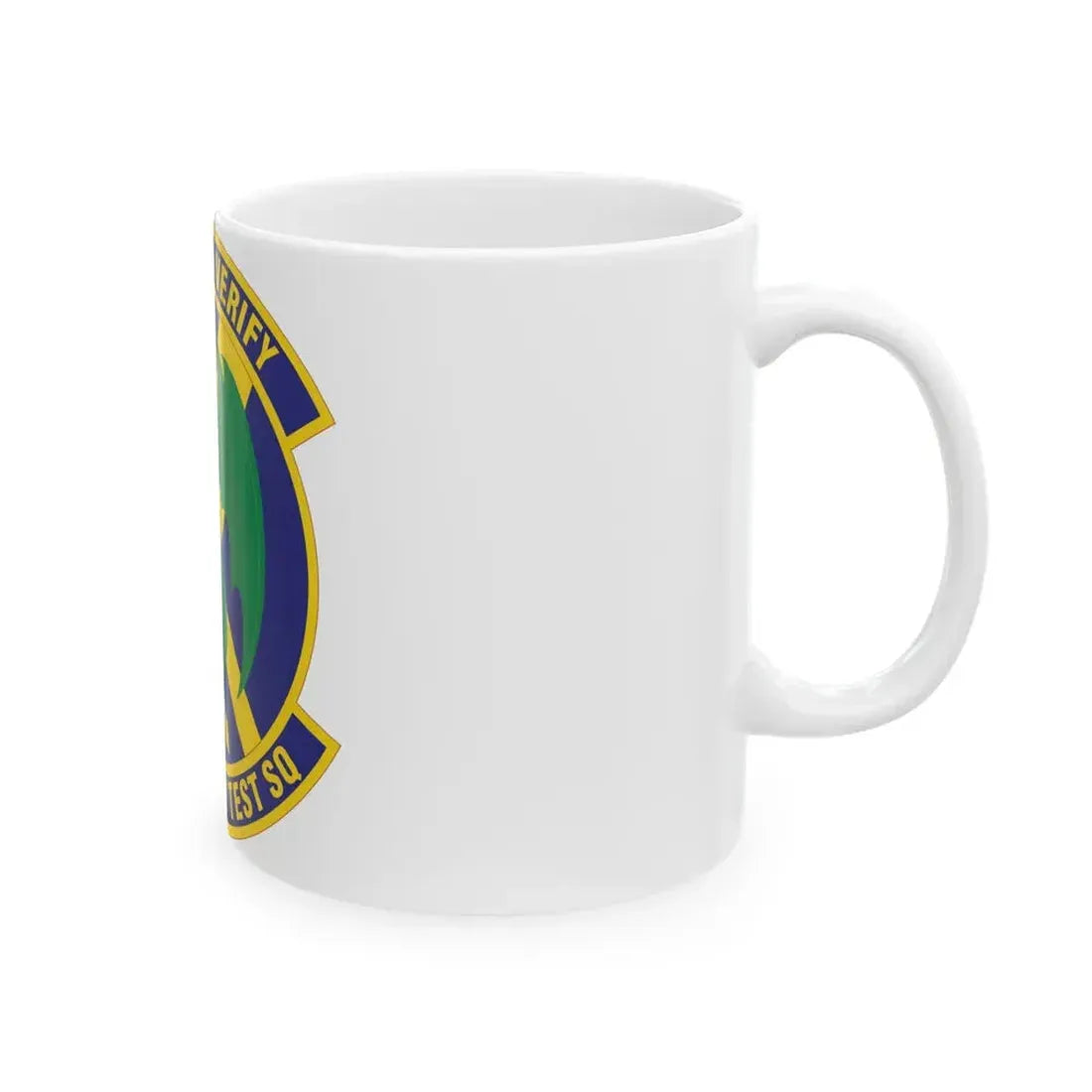 417th Flight Test Squadron (U.S. Air Force) White Coffee Mug - Go Mug Yourself