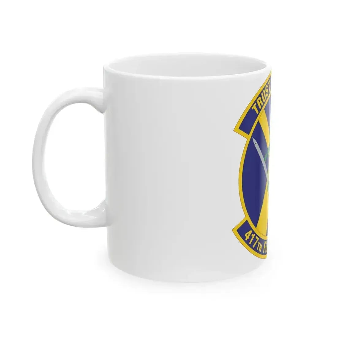 417th Flight Test Squadron (U.S. Air Force) White Coffee Mug - Go Mug Yourself