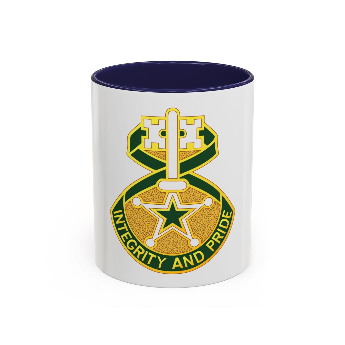 607 Military Police Battalion (U.S. Army) Accent Coffee Mug