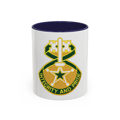 607 Military Police Battalion (U.S. Army) Accent Coffee Mug