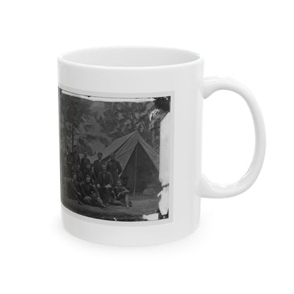 Harrison's Landing, Va. Members Of The Class Of 1860, U.S. Military Academy (U.S. Civil War) White Coffee Mug