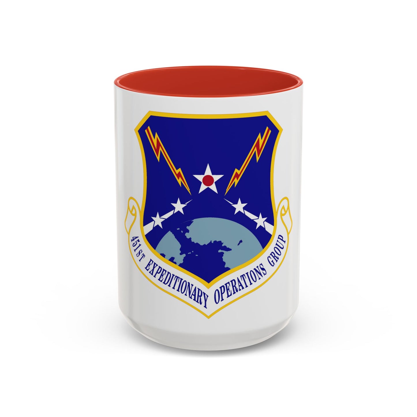 451st Expeditionary Operations Group (U.S. Air Force) Accent Coffee Mug