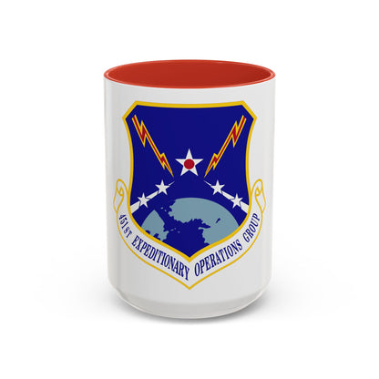 451st Expeditionary Operations Group (U.S. Air Force) Accent Coffee Mug