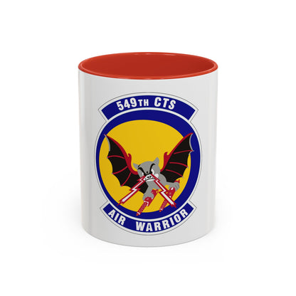 549th Combat Training Squadron (U.S. Air Force) Accent Coffee Mug