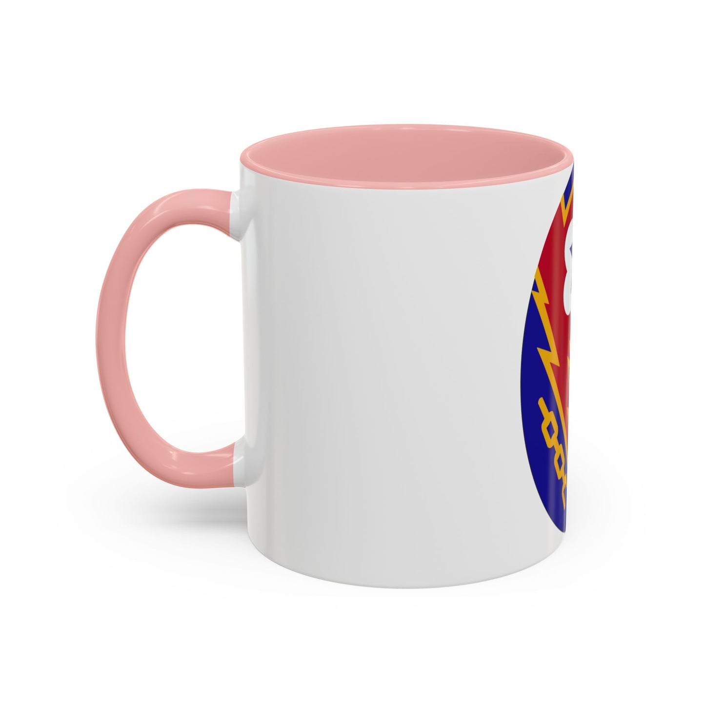 Tasse à café décorative pour le personnel de la zone de communication Europe (armée américaine)