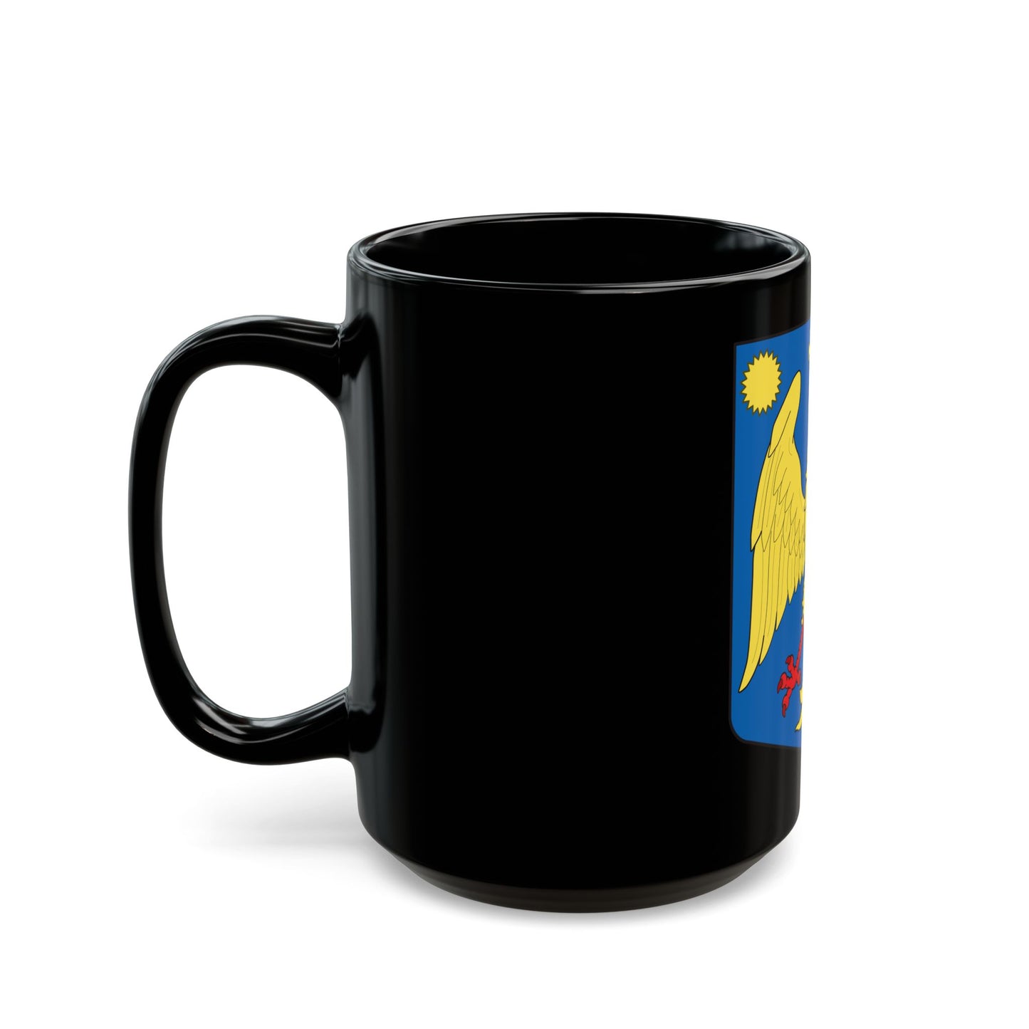 Modern coat of arms of Wallachia - Black Coffee Mug