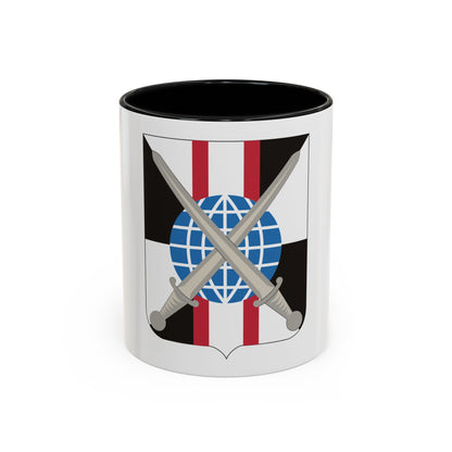 527 Military Intelligence Battalion 2 (U.S. Army) Accent Coffee Mug