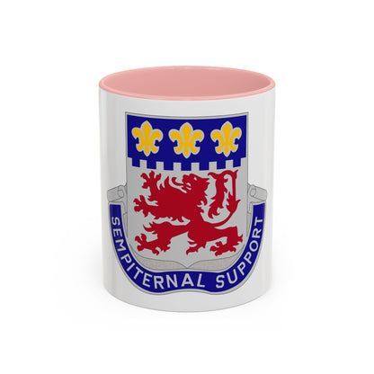 105 Engineer Group (U.S. Army) Accent Coffee Mug