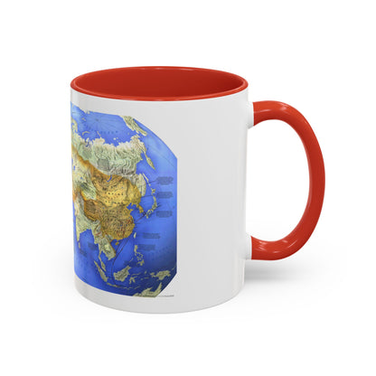 Mongol Khans and Their Legacy (1996) (Map) Accent Coffee Mug