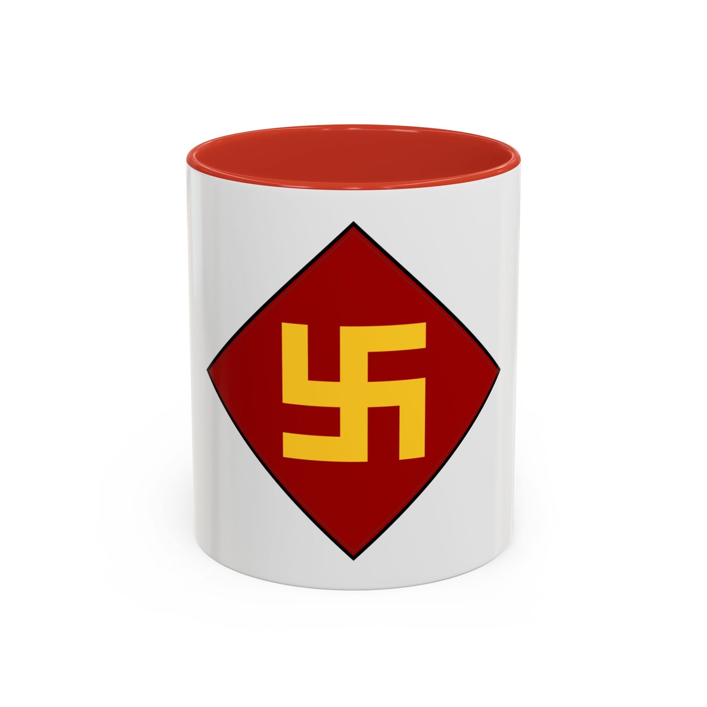 Patch of the 45th Infantry Division 19241939 (U.S. Army) Accent Coffee Mug