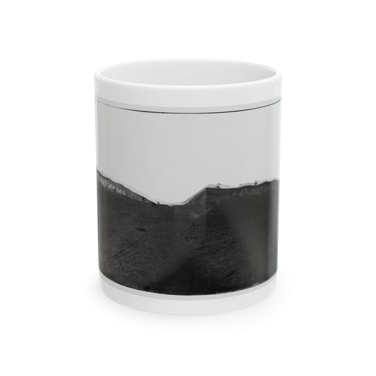 Belle Plain, Virginia (Vicinity). Camp Of Negro Laborers In The Quartermaster's Department (U.S. Civil War) White Coffee Mug