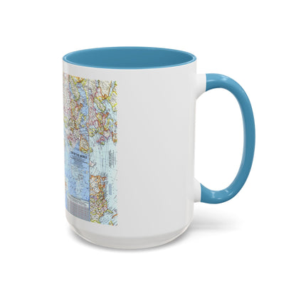 Top Of The World (1965) (Map) Accent Coffee Mug