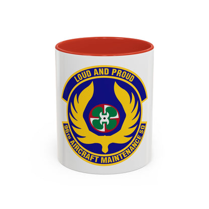 96th Aircraft Maintenance Squadron (U.S. Air Force) Accent Coffee Mug