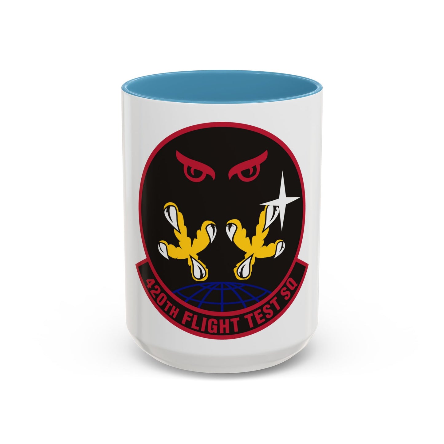 420 Flight Test Squdron AFMC (U.S. Air Force) Accent Coffee Mug