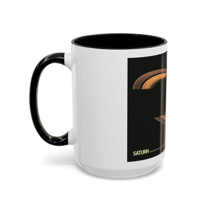 Space - Saturn (1981) (Map) Accent Coffee Mug