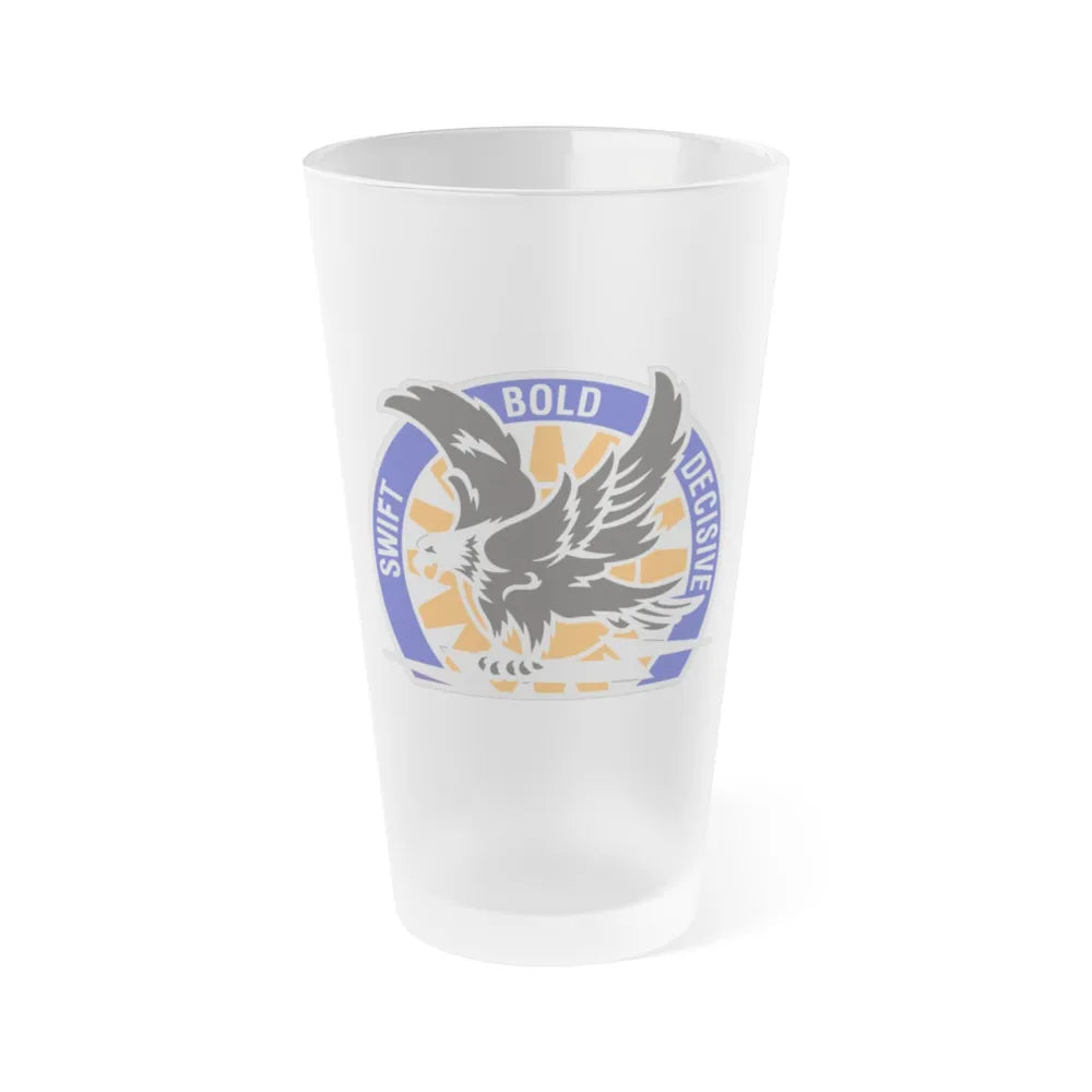 419 Aviation Group (U.S. Army) Frosted Pint Glass 16oz-Go Mug Yourself