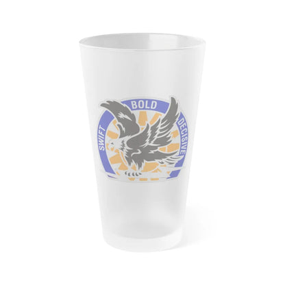 419 Aviation Group (U.S. Army) Frosted Pint Glass 16oz-Go Mug Yourself