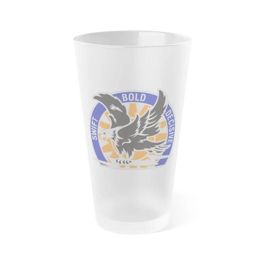 419 Aviation Group (U.S. Army) Frosted Pint Glass 16oz-Go Mug Yourself