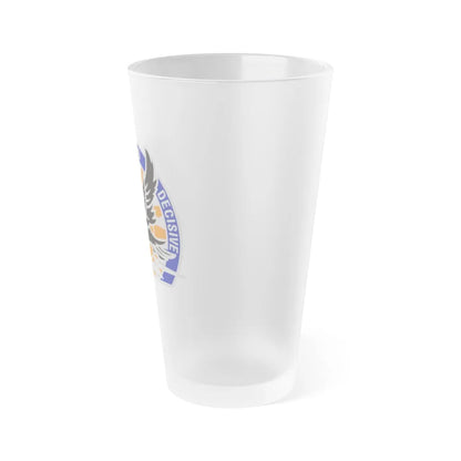 419 Aviation Group (U.S. Army) Frosted Pint Glass 16oz-Go Mug Yourself