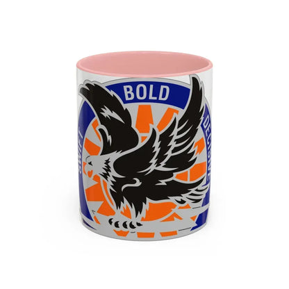 419 Aviation Group (U.S. Army) Accent Coffee Mug 11oz Pink - Go Mug Yourself