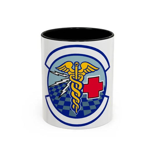 419 Medical Squadron AFRC (U.S. Air Force) Accent Coffee Mug 11oz Black - Go Mug Yourself