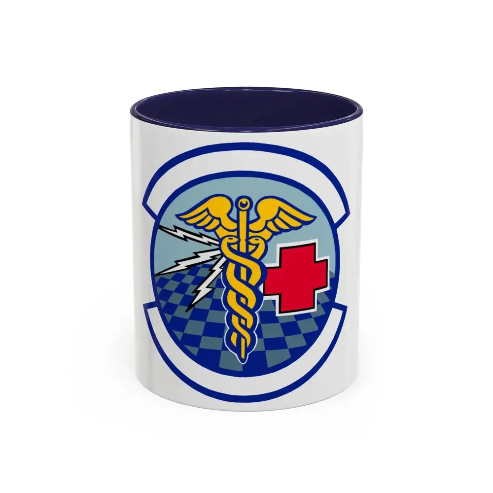 419 Medical Squadron AFRC (U.S. Air Force) Accent Coffee Mug 11oz Navy - Go Mug Yourself