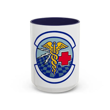 419 Medical Squadron AFRC (U.S. Air Force) Accent Coffee Mug 15oz Navy - Go Mug Yourself