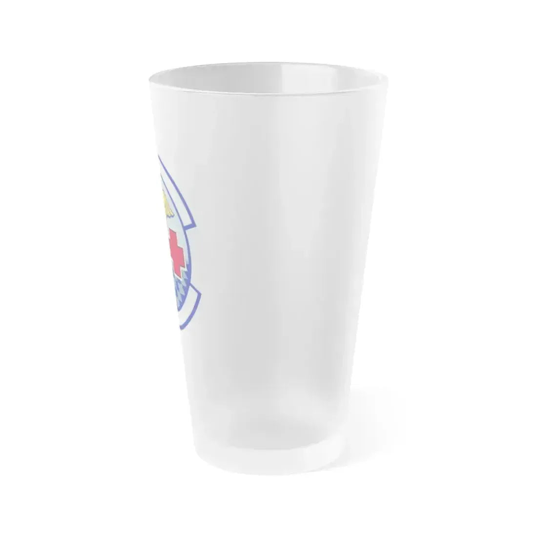 419 Medical Squadron AFRC (U.S. Air Force) Frosted Pint Glass 16oz - Go Mug Yourself
