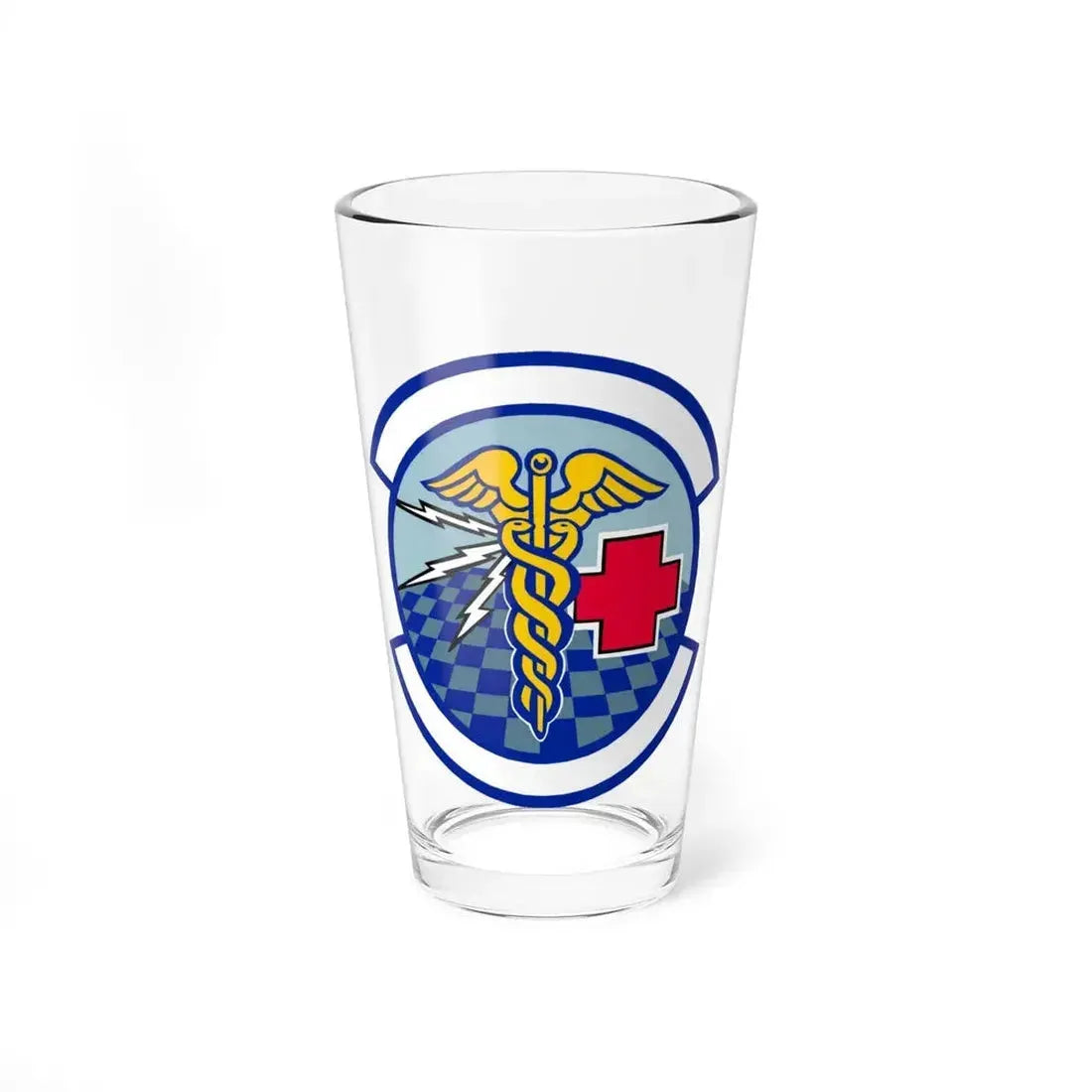 419 Medical Squadron AFRC (U.S. Air Force) Pint Glass 16oz 16oz - Go Mug Yourself