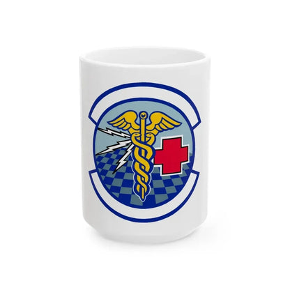 419 Medical Squadron AFRC (U.S. Air Force) White Coffee Mug 15oz - Go Mug Yourself