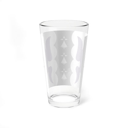 Pays Pourlet traditional district flag (France) Pint Glass 16oz
