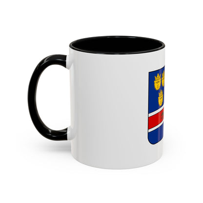 Coat of arms of Croatia (State of Slovenes, Croats and Serbs) - Accent Coffee Mug