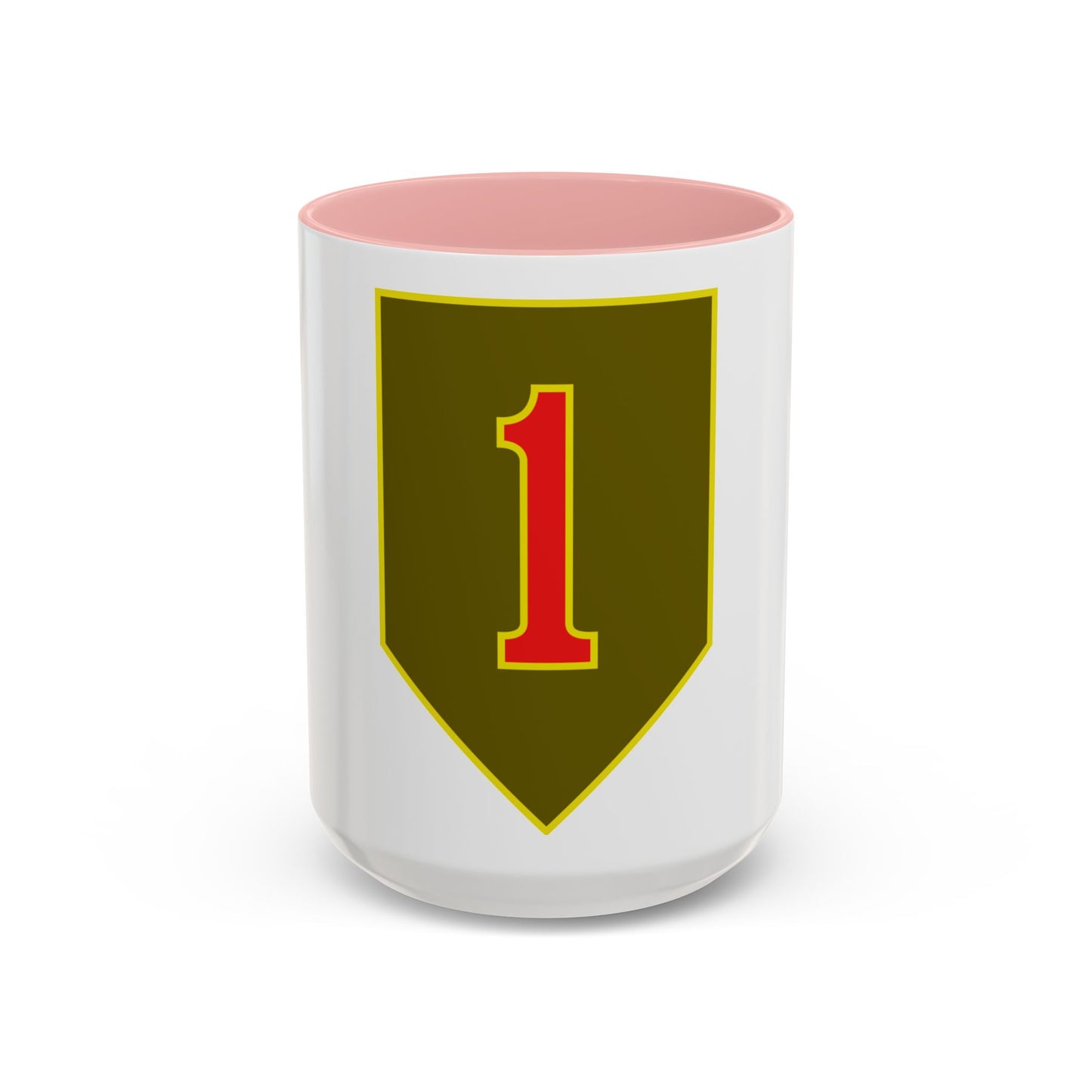 1st Infantry Division (U.S. Army) Accent Coffee Mug