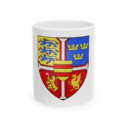 Christian I of Denmark Coat of Arms 1457-1460 - White Coffee Mug