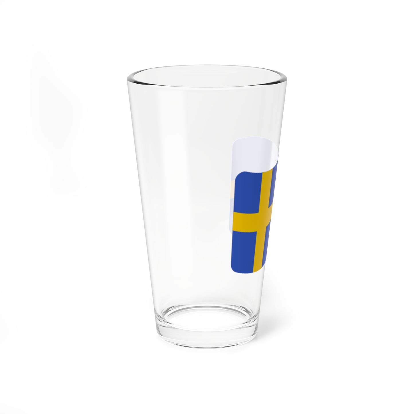 Iconol flag Sweden (Sweden) Pint Glass 16oz