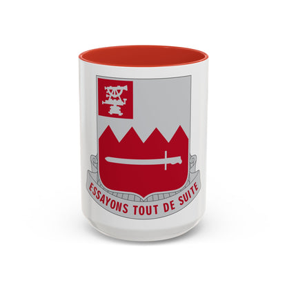 397 Engineer Battalion (U.S. Army) Accent Coffee Mug