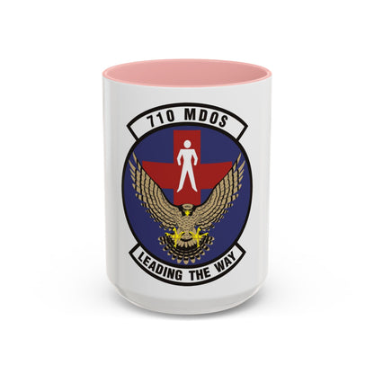 710th Medical Operations Squadron (U.S. Air Force) Accent Coffee Mug