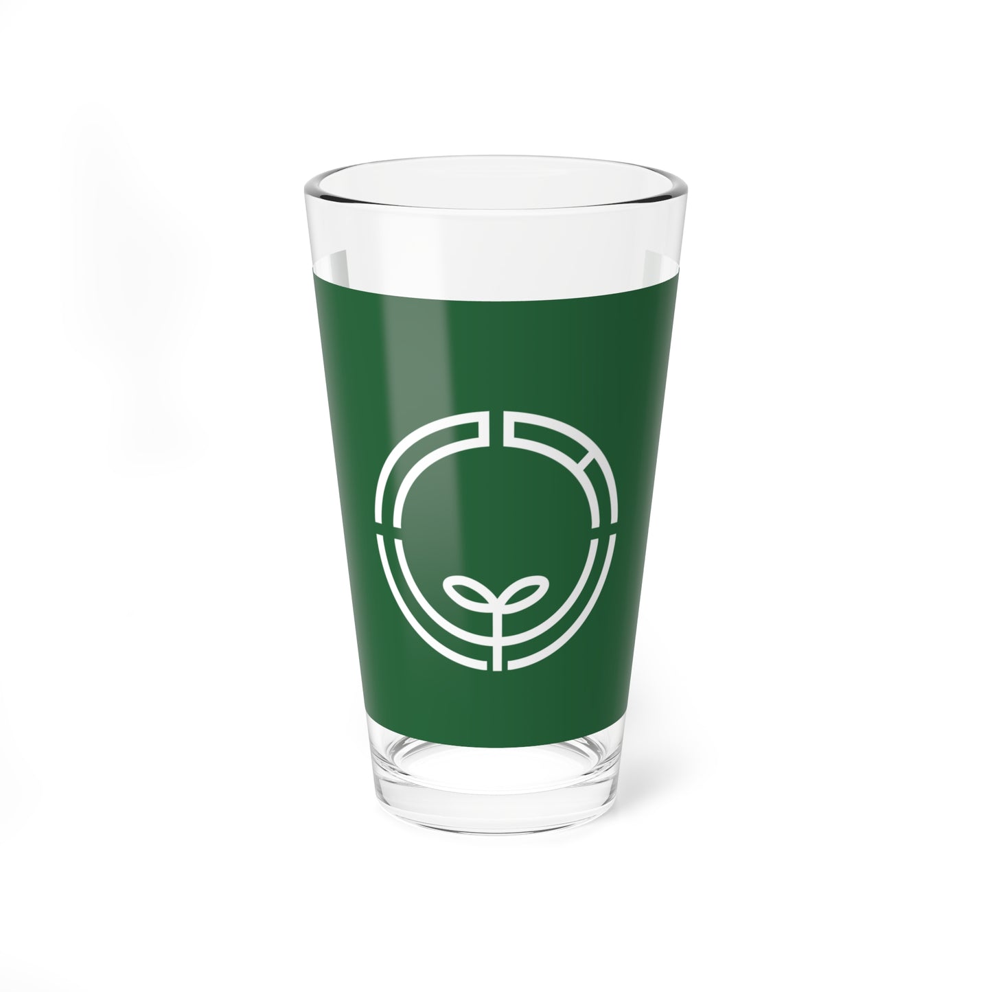 Flag of Kubota Saga 1967-2007 (Japan) Pint Glass 16oz