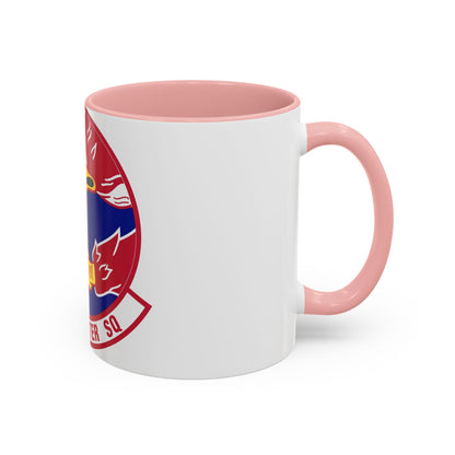 492d Fighter Squadron (U.S. Air Force) Accent Coffee Mug