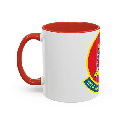 10th Airlift Squadron (U.S. Air Force) Accent Coffee Mug