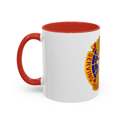 Troop Support Agency (U.S. Army) Accent Coffee Mug