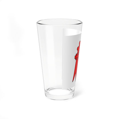 Flag of Canton of Basel-Landschaft (Switzerland) Pint Glass 16oz