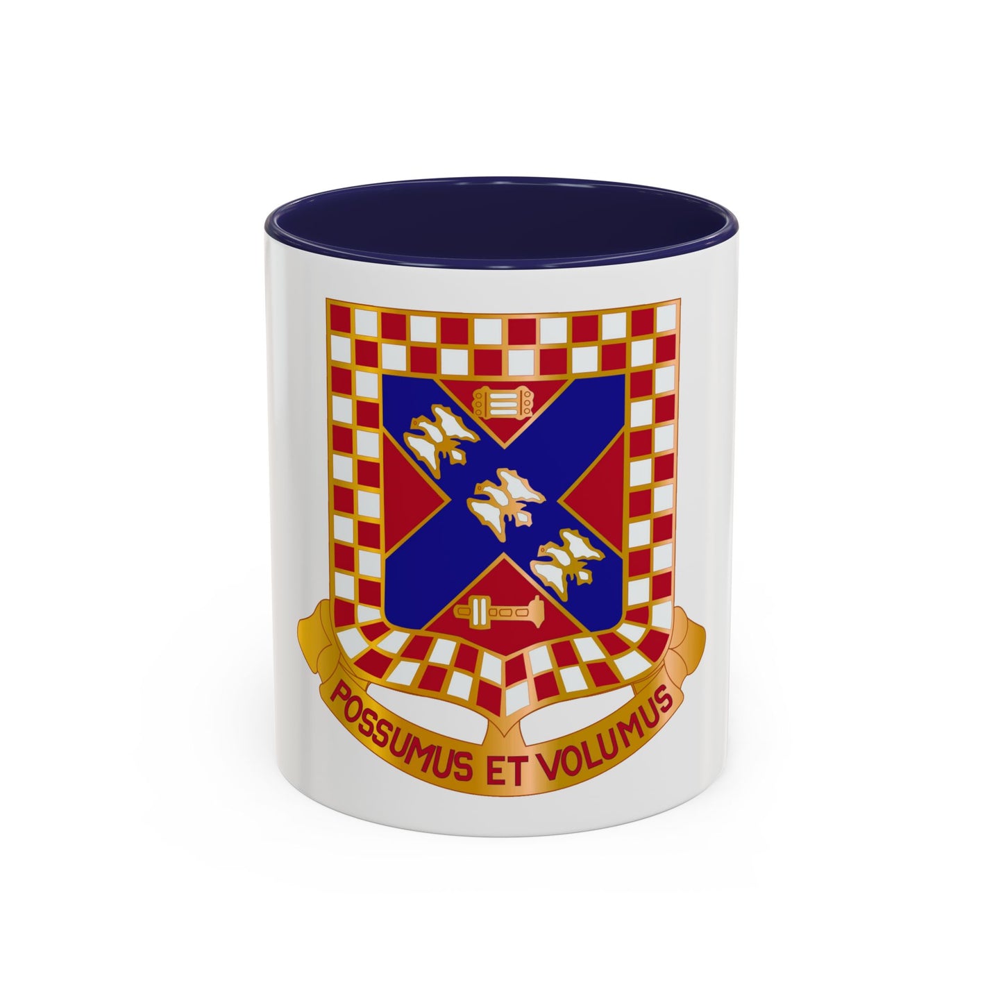 140th Field Artillery Battalion (U.S. Army) Accent Coffee Mug
