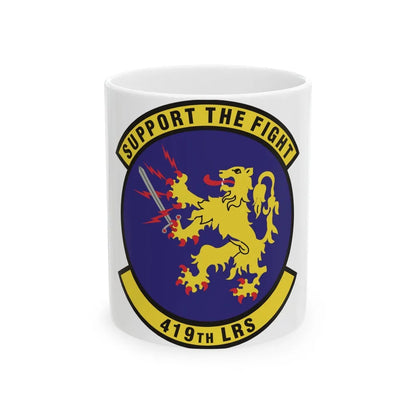 419th Logistics Readiness Squadron (U.S. Air Force) White Coffee Mug-11oz-Go Mug Yourself