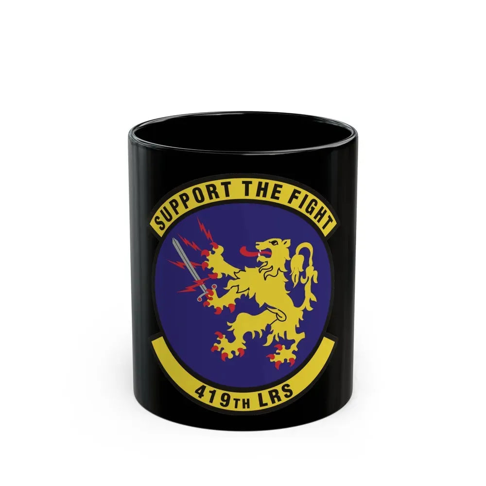419th Logistics Readiness Squadron (U.S. Air Force) Black Coffee Mug 11oz - Go Mug Yourself