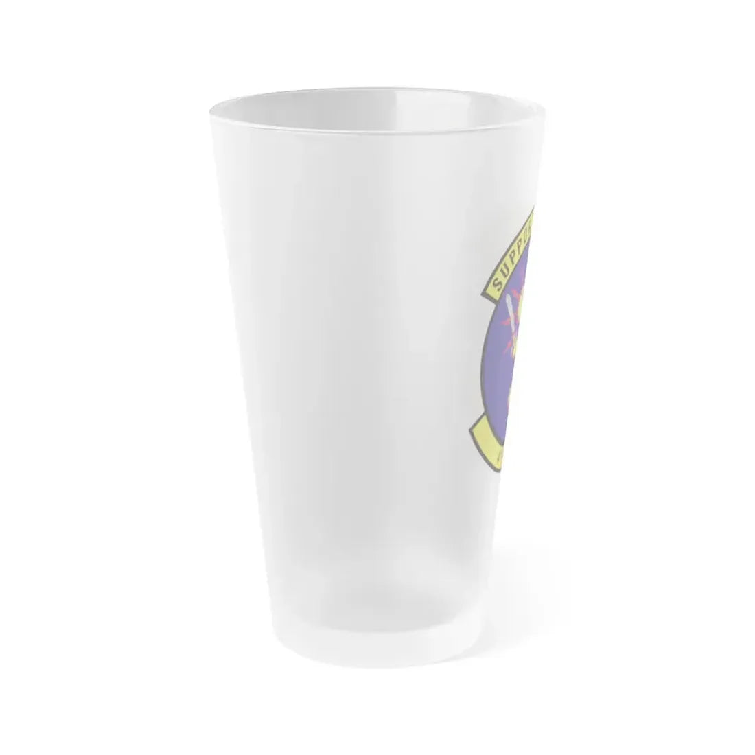 419th Logistics Readiness Squadron (U.S. Air Force) Frosted Pint Glass 16oz - Go Mug Yourself
